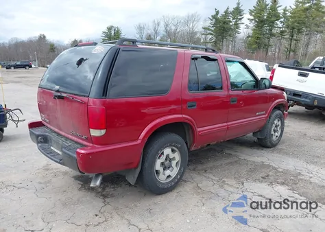 2002 Chevrolet Blazer Ls from USA, damaged, VIN 1GNDT13W32K236428